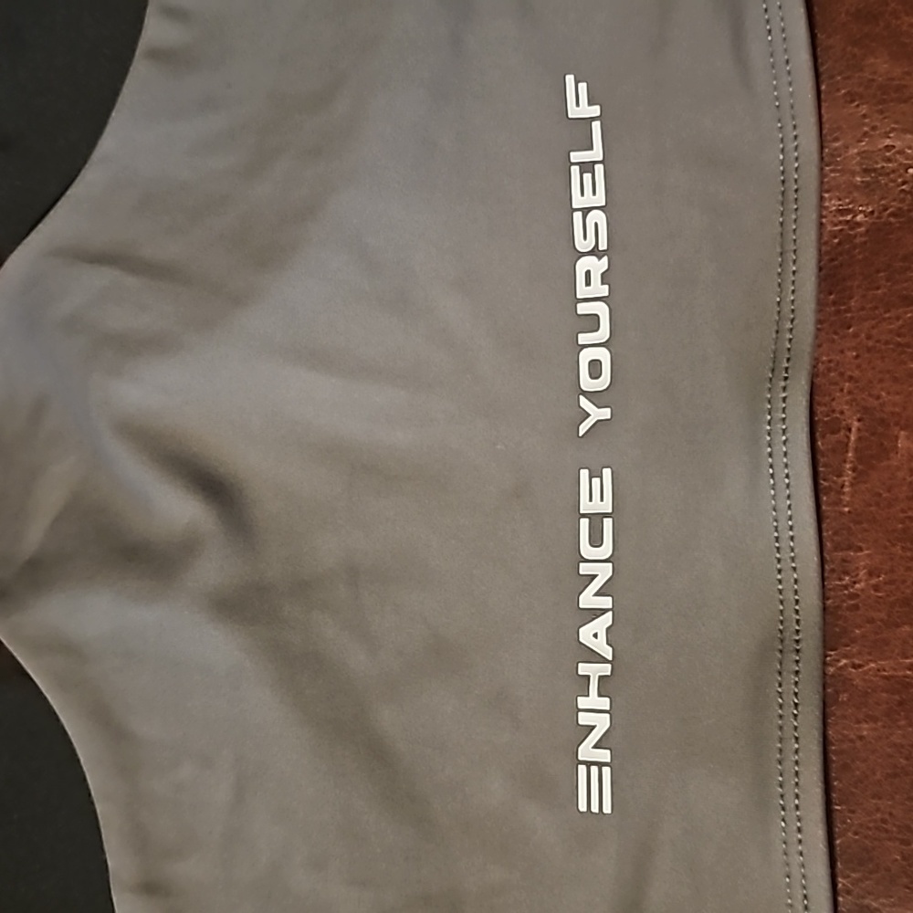 Women's Sport bra size Large‎ gray. - Picture 5 of 6